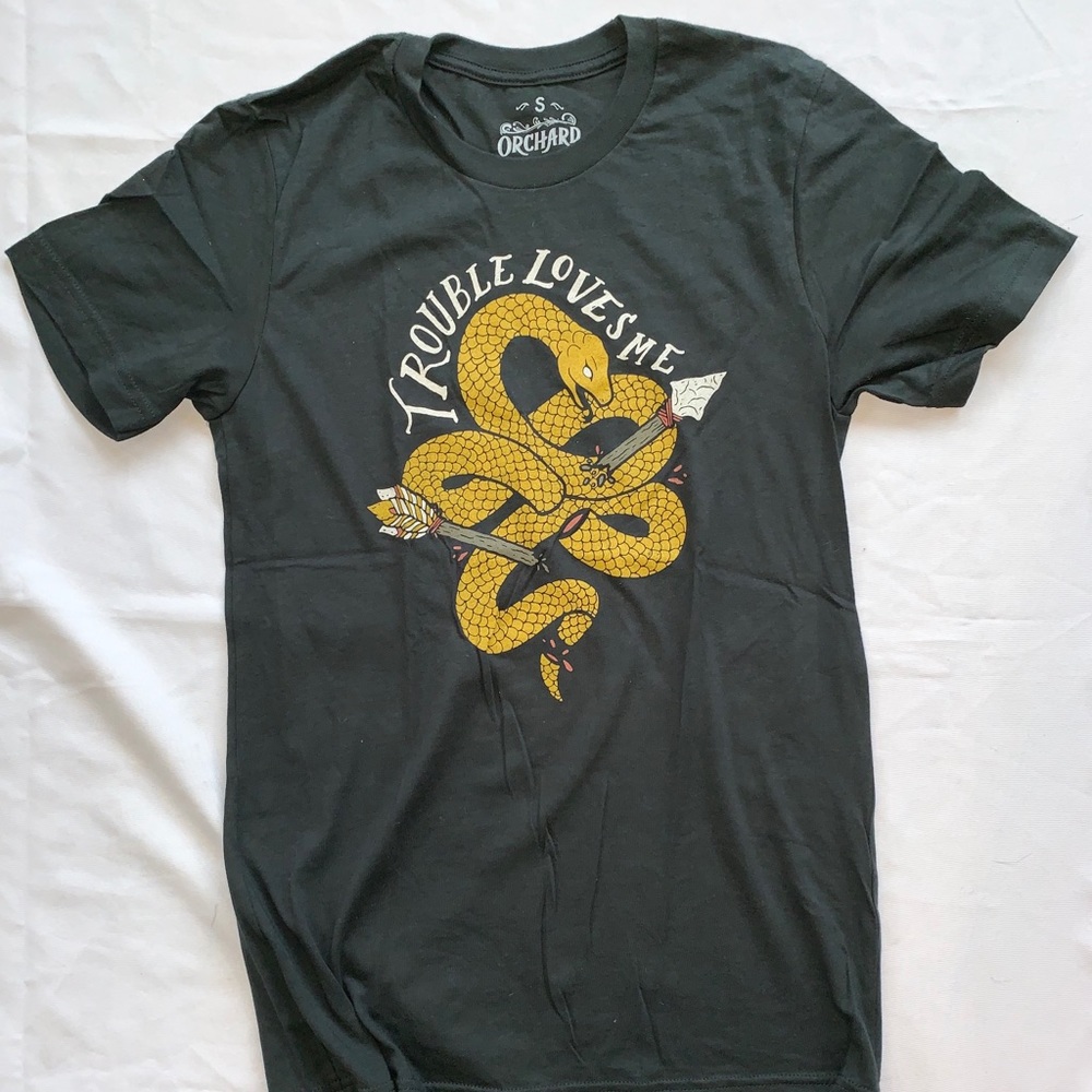 “Trouble Loves Me” T-Shirt